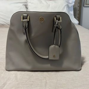 Beige/Grey Tory Burch Purse